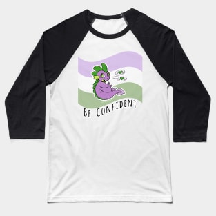 MLPRIDE Spike / Genderqueer Baseball T-Shirt